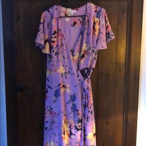 Beautiful Wrap Maxi Dress